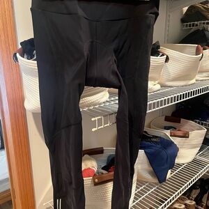 Women's Black Thermal Cycling Tights